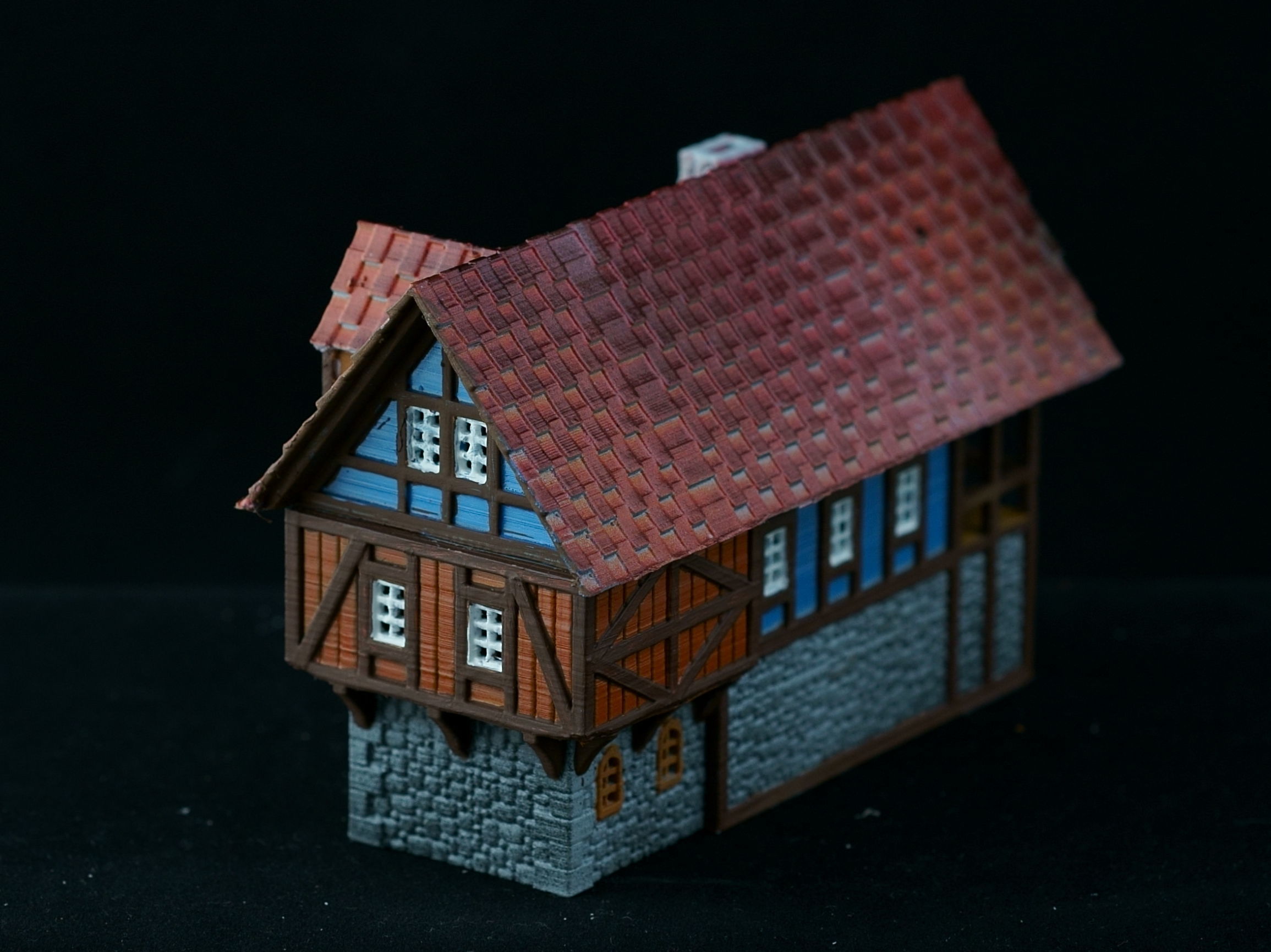 Medieval House 31 3D print model 3D model_6