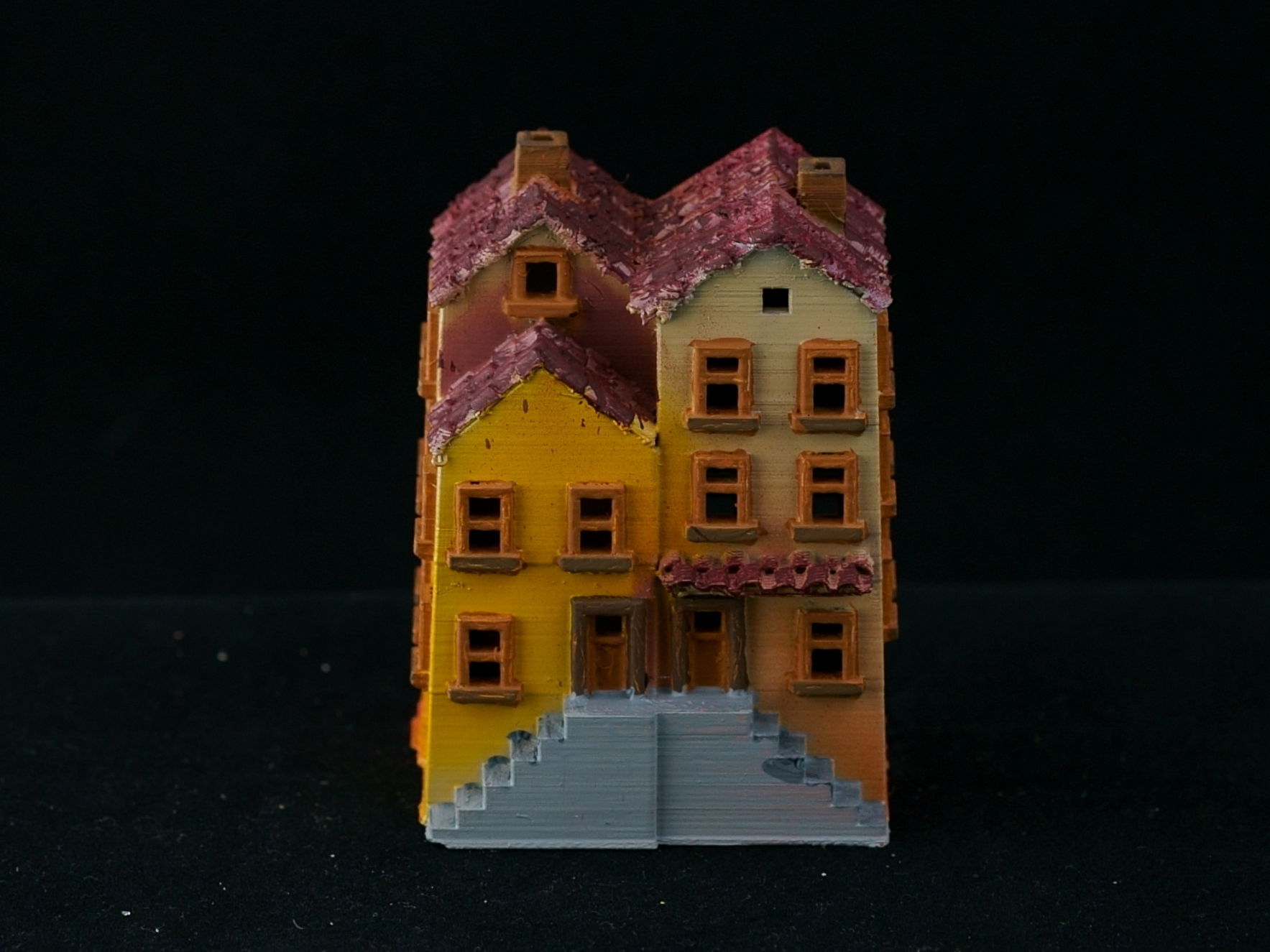 Medieval House 29 3D print model 3D model_4