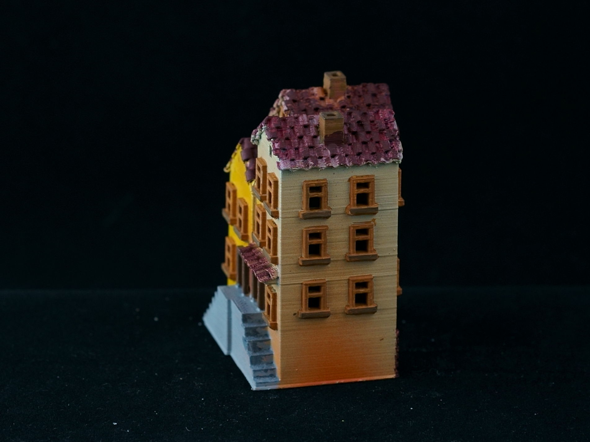 Medieval House 29 3D print model 3D model_7