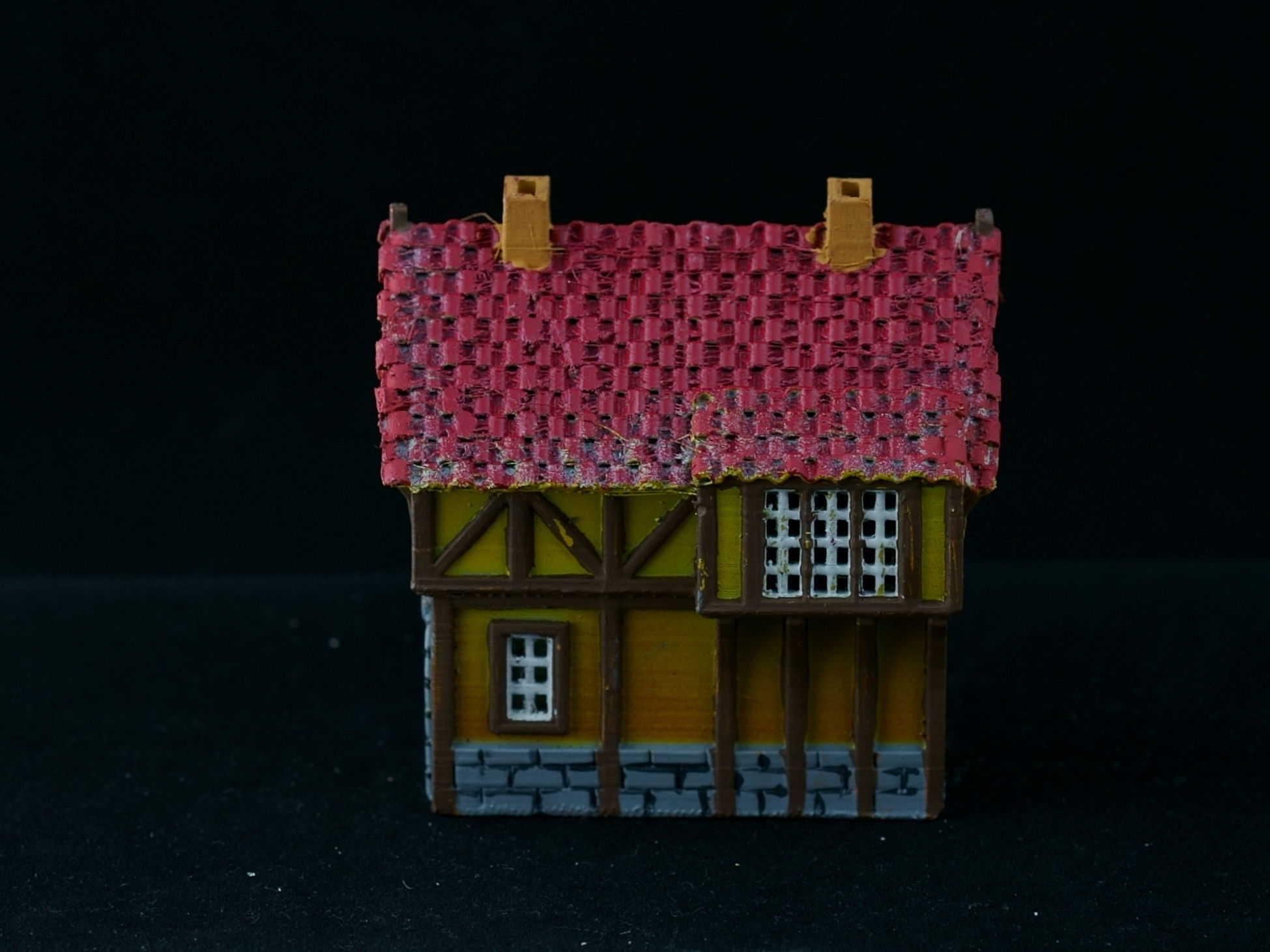 Medieval House 28 3D print model 3D model_5