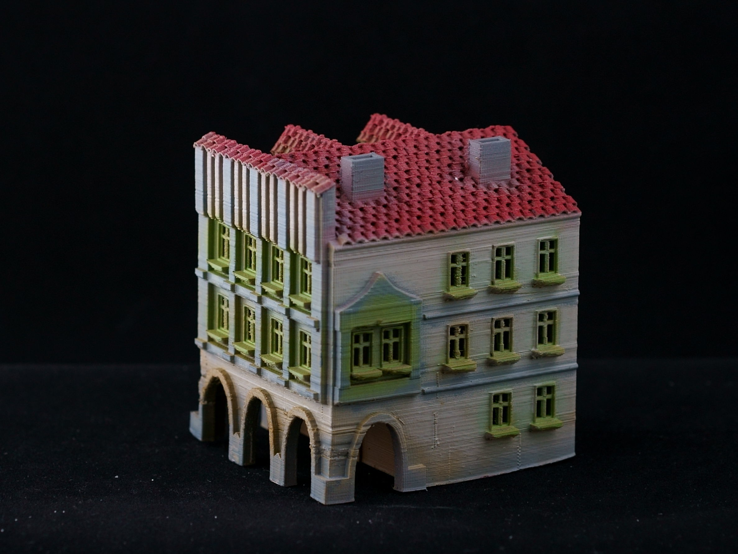 Medieval House 22 3D print model 3D model_6