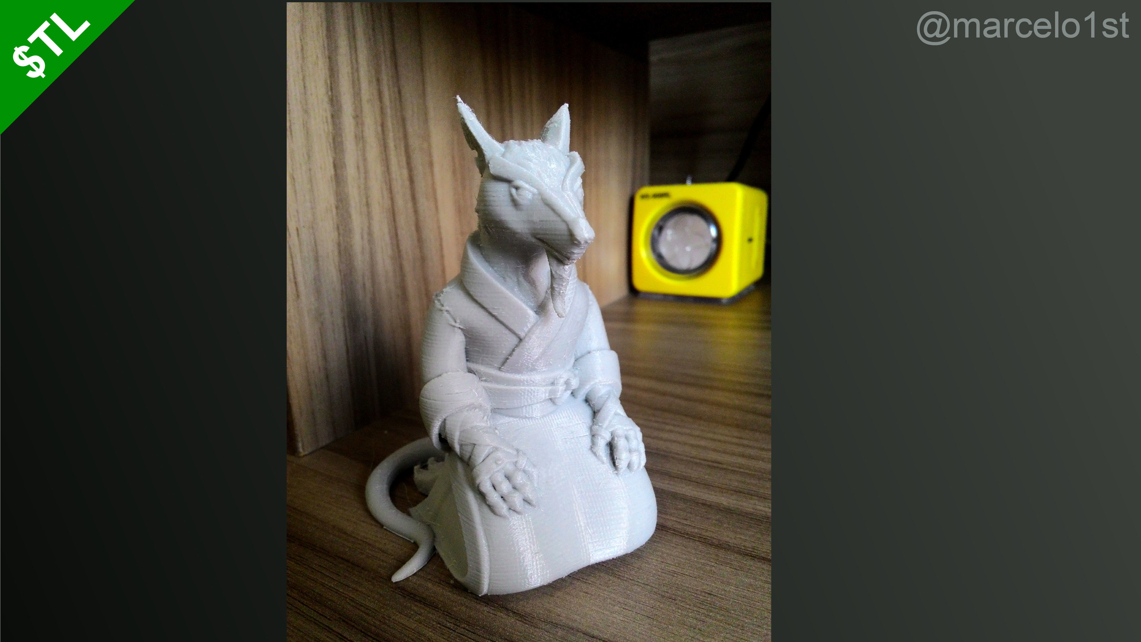 Turtle Warrior Set and Master 3D print model_33