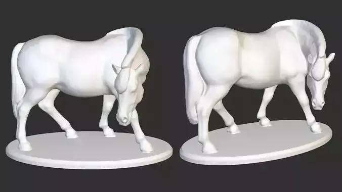 Horse Figurine - 3D Printable