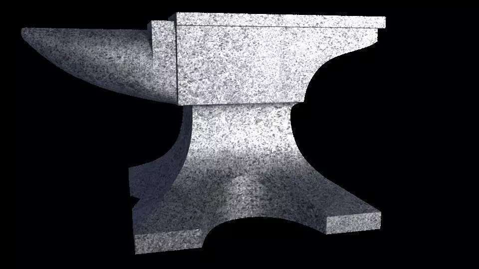 Anvil 3D print model