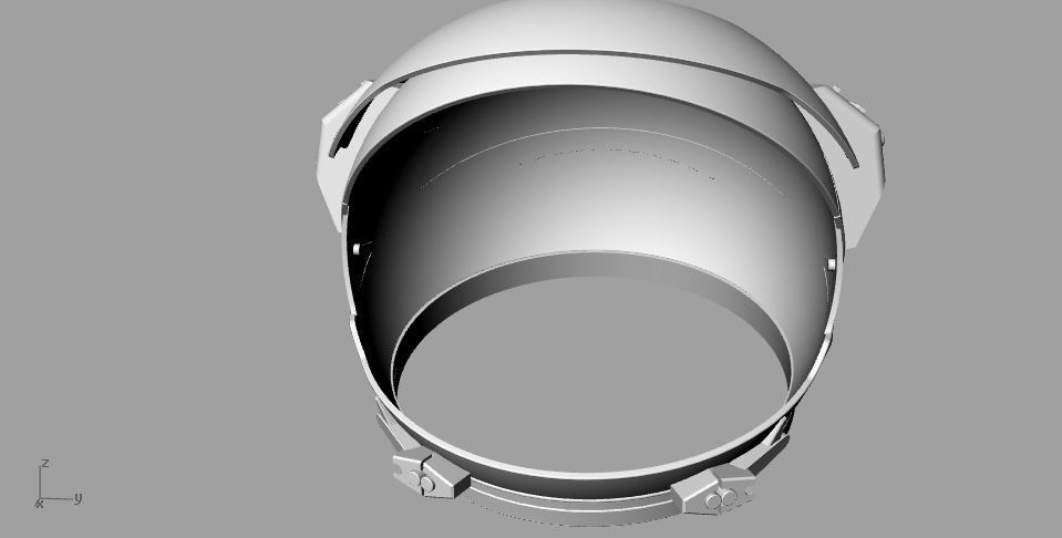 SPACE HELMET 3D print model_7