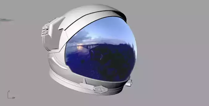 SPACE HELMET 3D print model