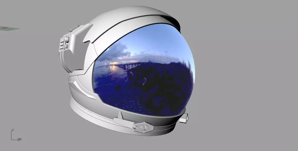 SPACE HELMET 3D print model_0