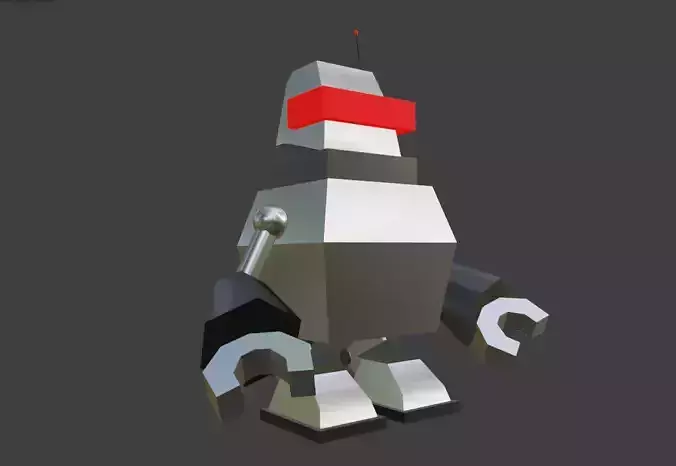 Cartoon Robot 01 of 05