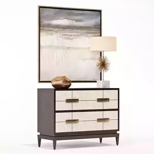 Allegro Two-Drawer Wide Chest