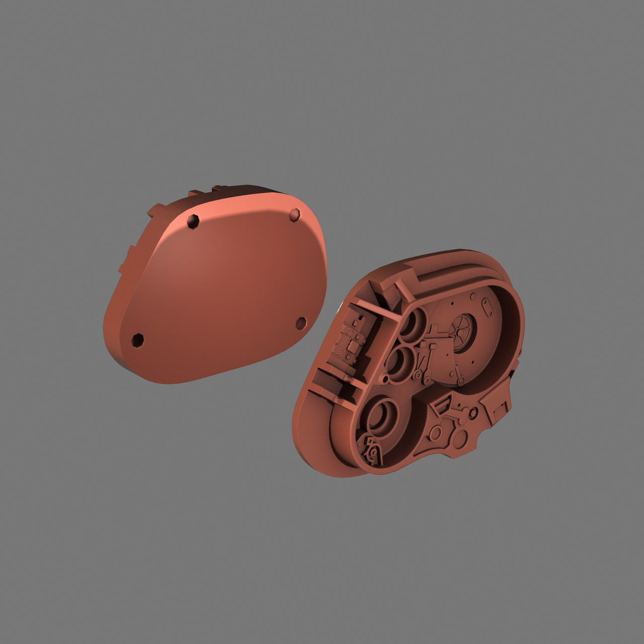 Terminator T-800 Skull Bust for 3d printing 3D print model_17