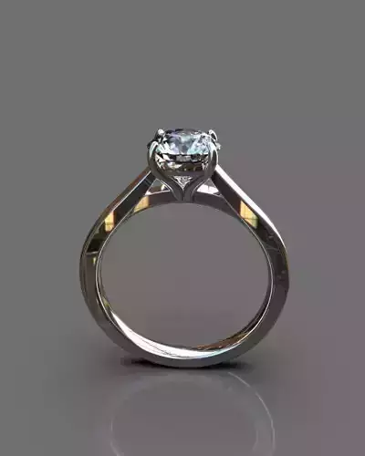 Solitaire ring