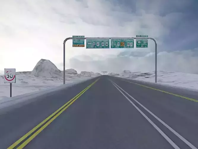 highway chase  track 