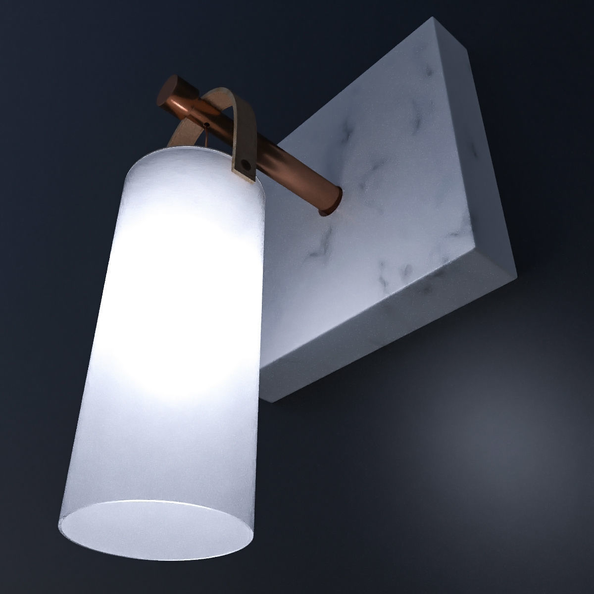 federico peri wall lamp 3D model_4