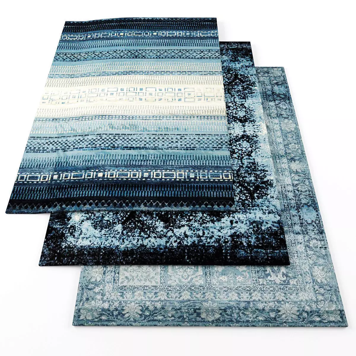 carpet court Calypso Low-poly 3D model_0