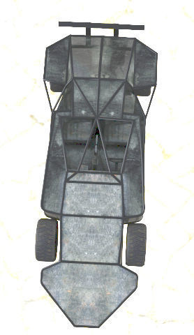 Ramp Car Low-poly 3D model_2