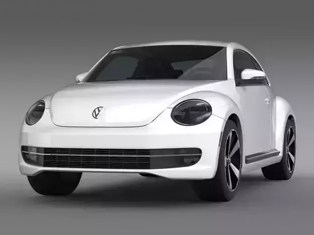 VW Beetle Turbo Black 2012