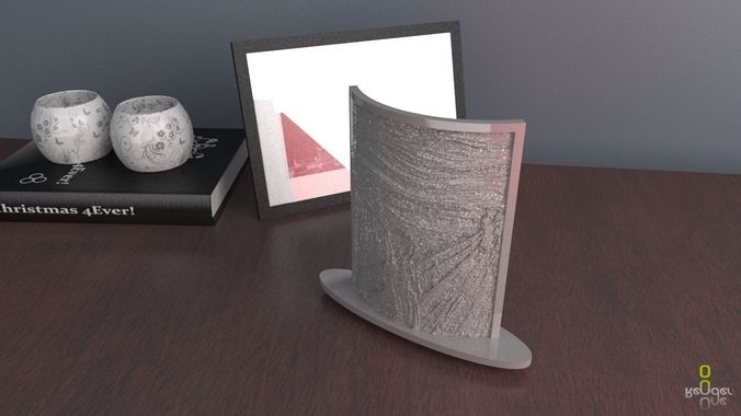 The Scream Lithophane  3D print model