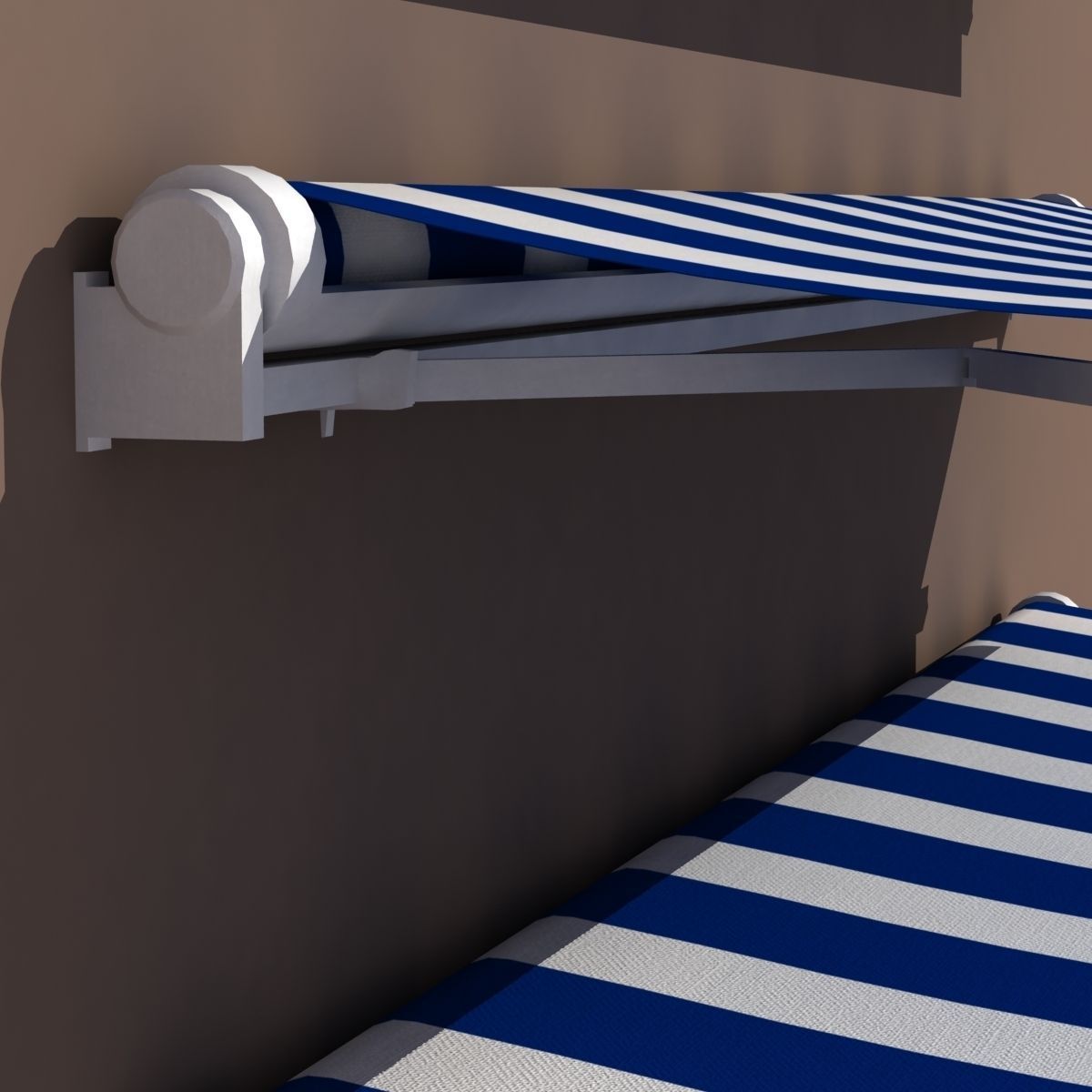 Awning 3 types 3D model_1