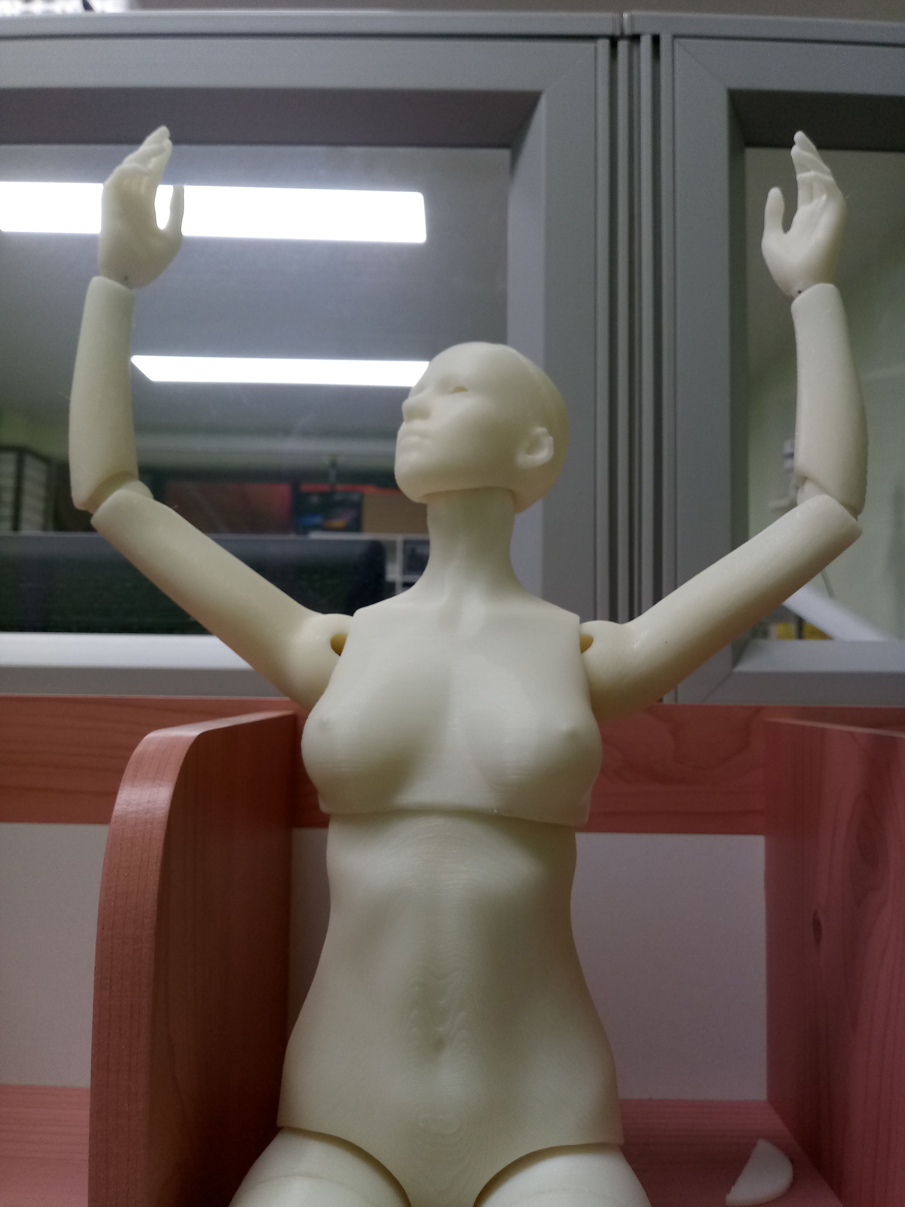 BJD girl -ball Jointed doll 3D print model 3D print model_11