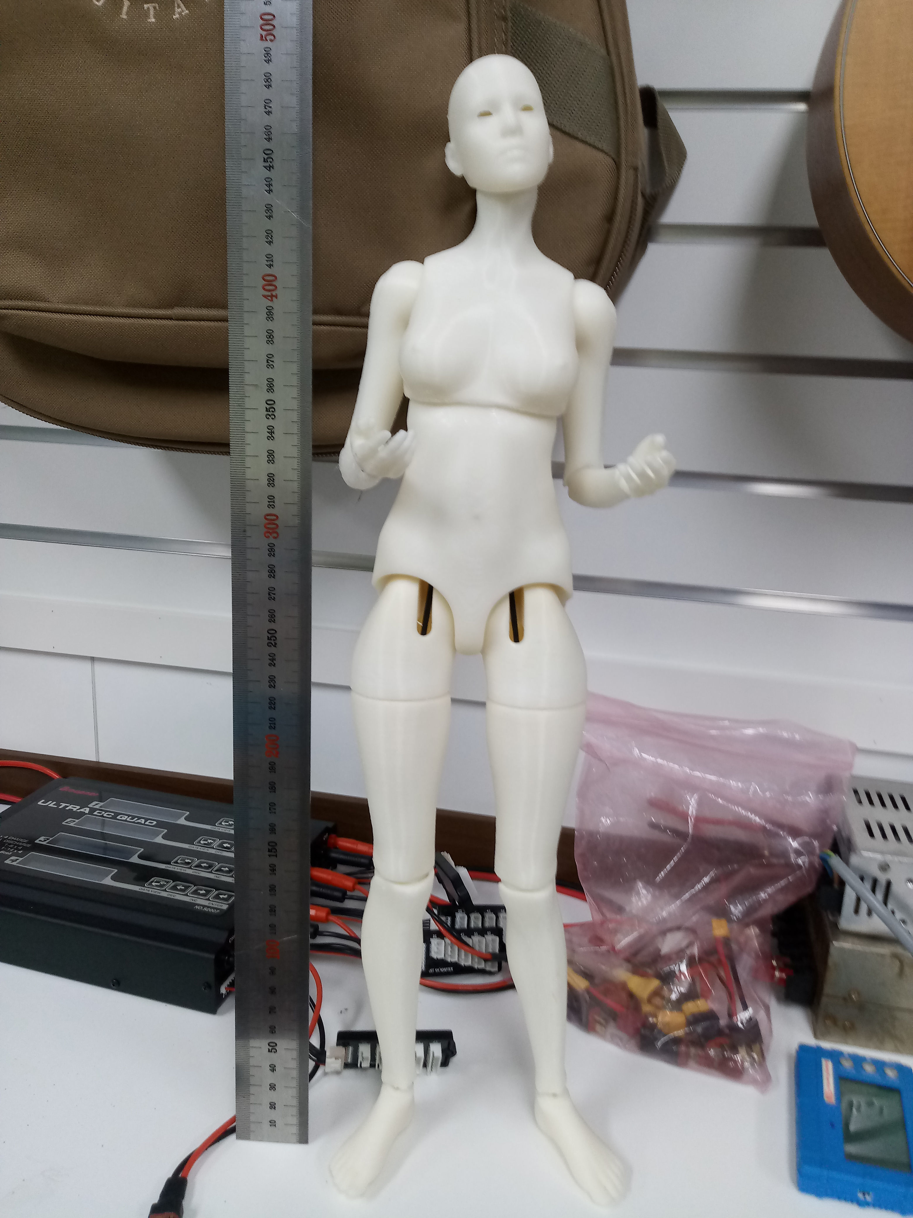 BJD girl -ball Jointed doll 3D print model 3D print model_7