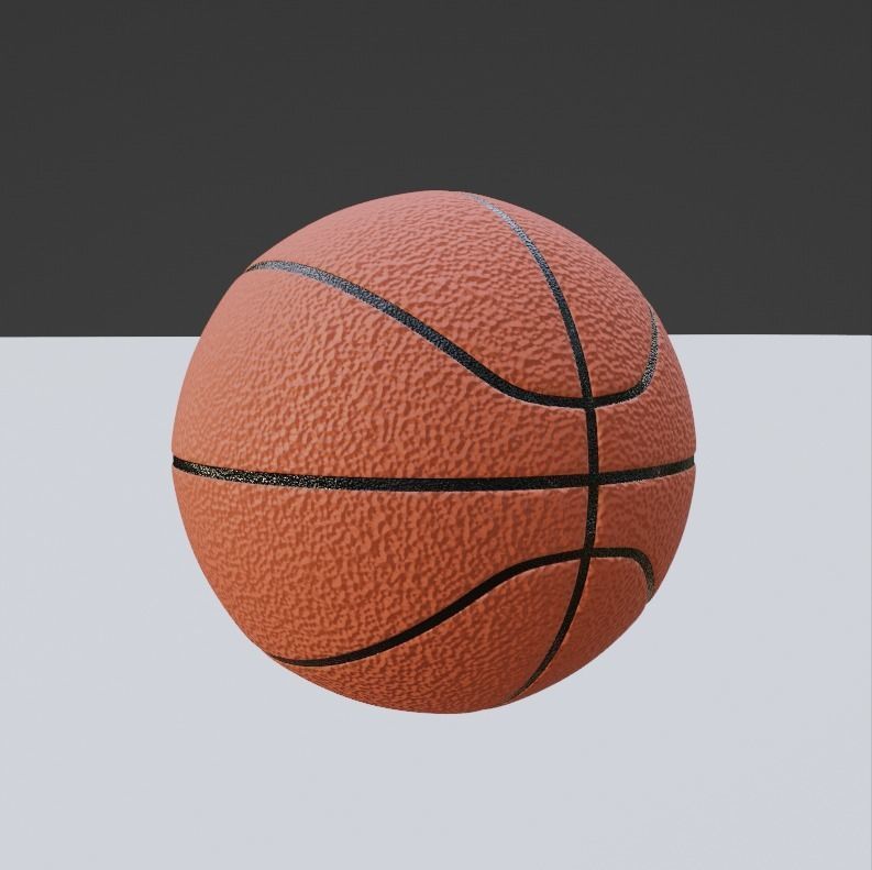 Basketball 3D Model ball 3D model_1