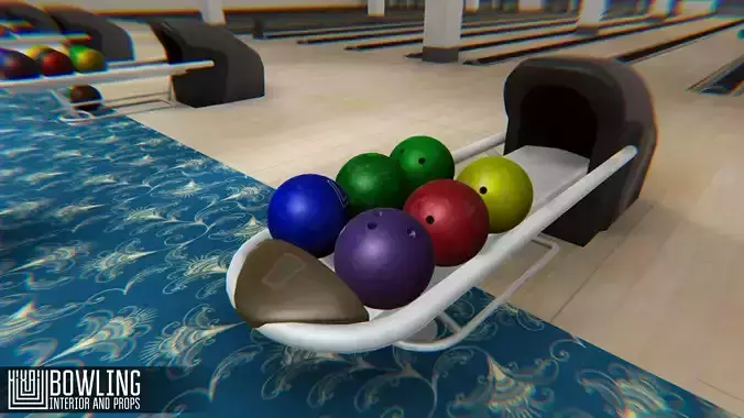 Bowling - interior and propsBowling - interior and props