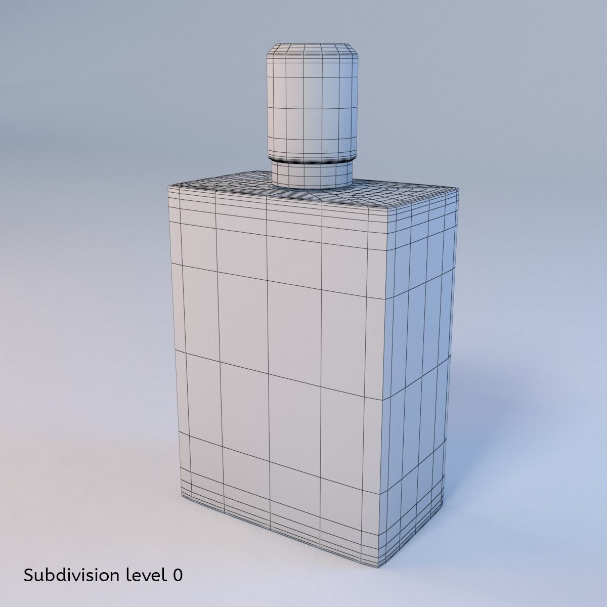Perfume Bottle 50 ml 3D model_8