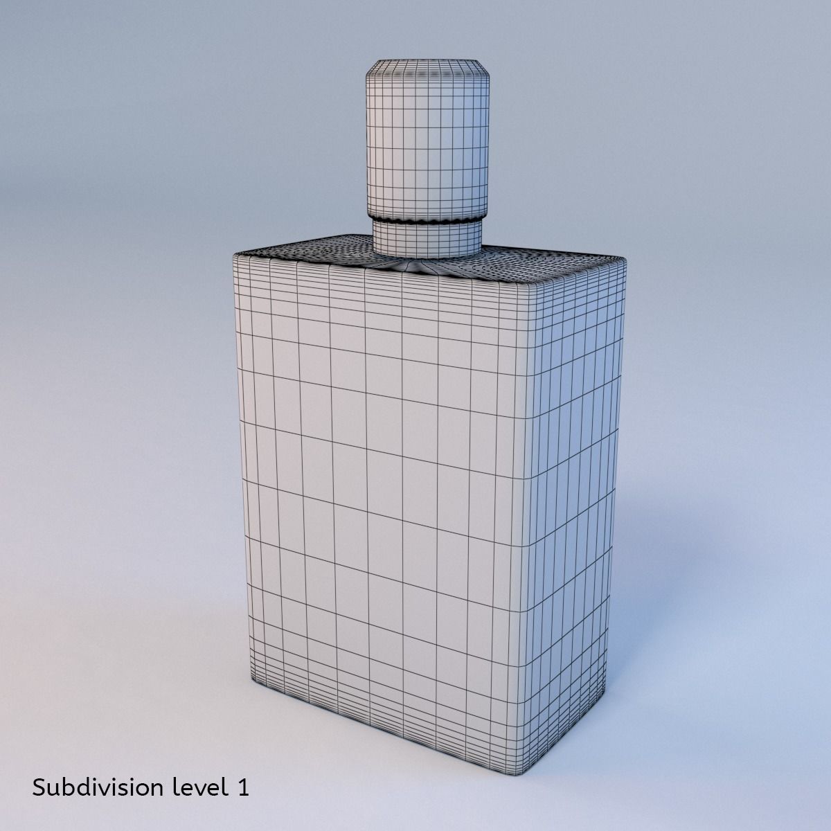 Perfume Bottle 50 ml 3D model_9