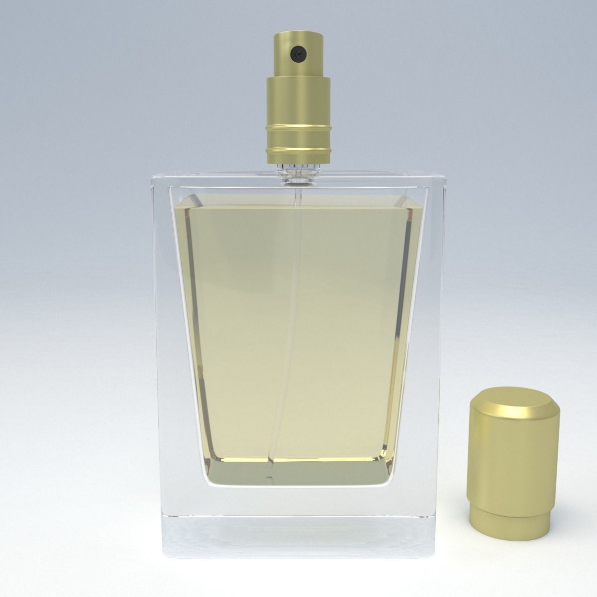 Perfume Bottle 50 ml 3D model_4