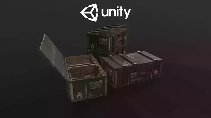 Ammo military box