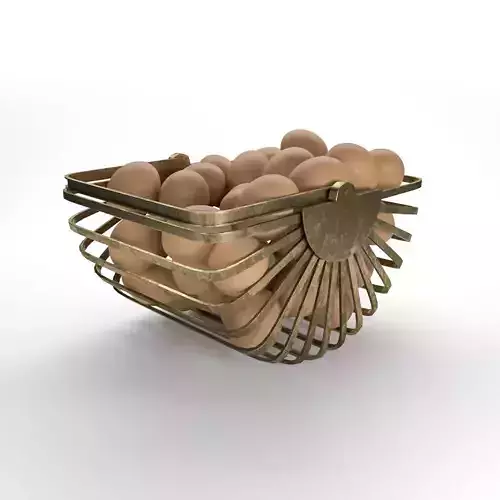 Vintage Egg Basket
