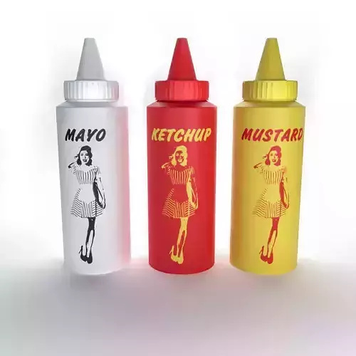 Ketchup Mustard Mayonnaise