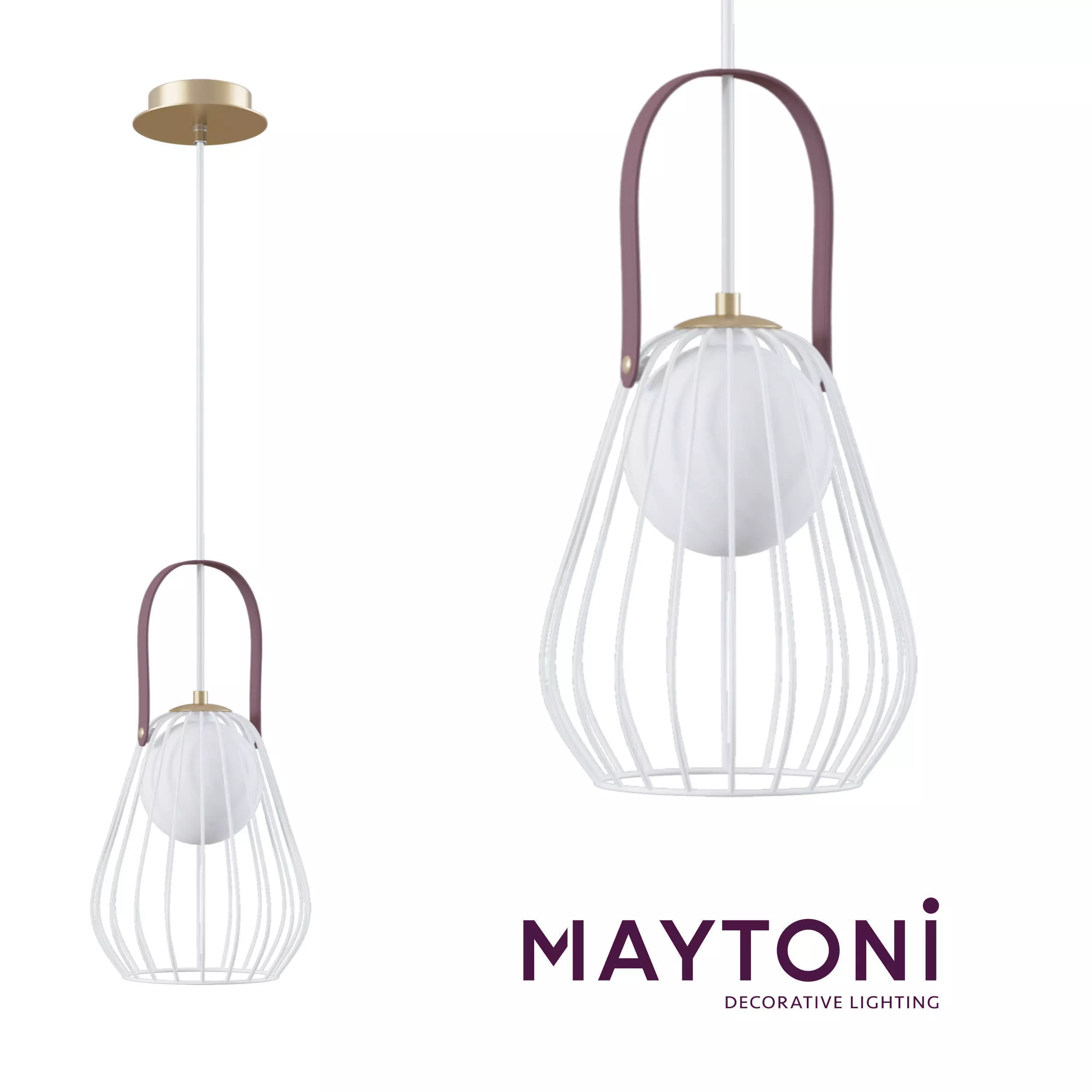 Pendant Indiana MOD544PL-01W Maytoni Modern Free 3D model