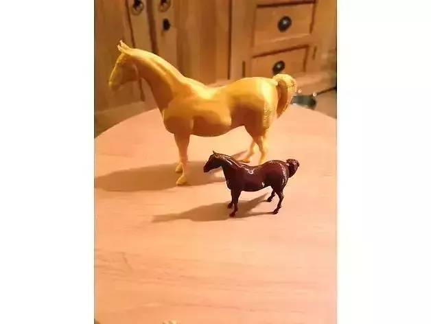 3D animation- 3D modeling- Horse Low-poly 3D model