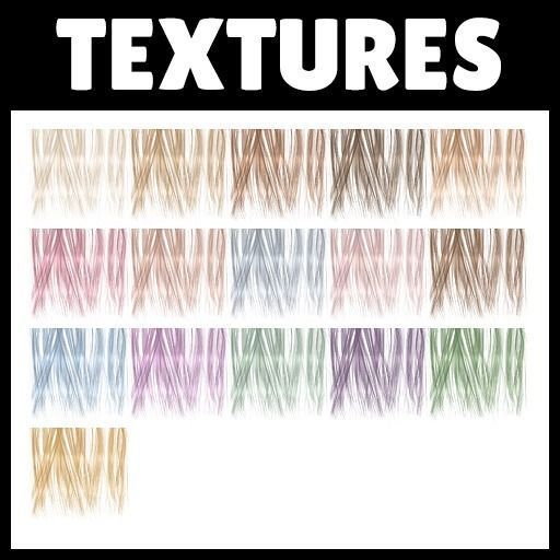 Aria Hair 3D model_10