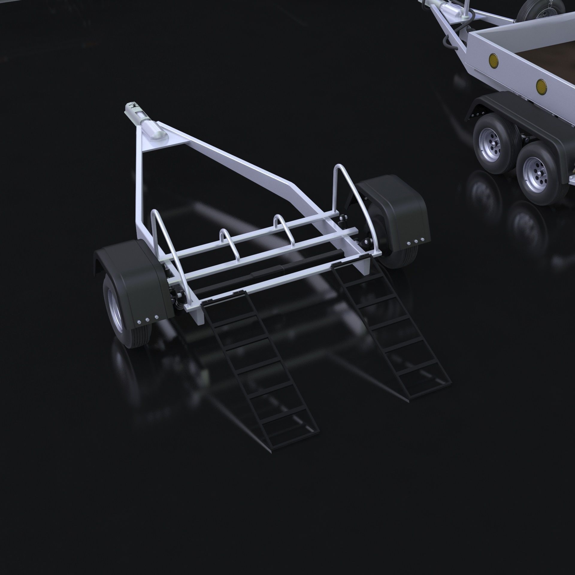 trailers 3D model_7
