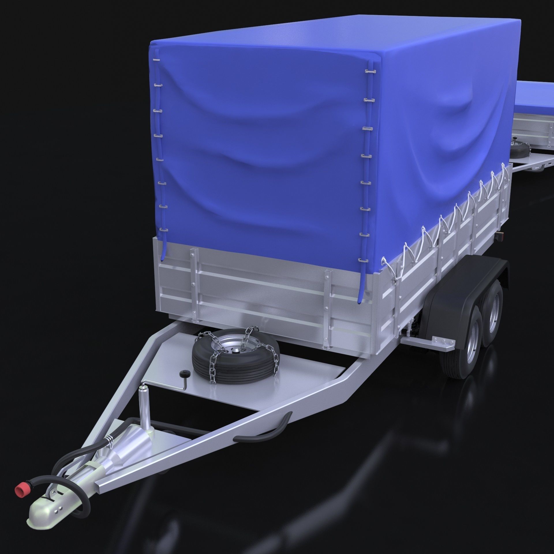 trailers 3D model_11