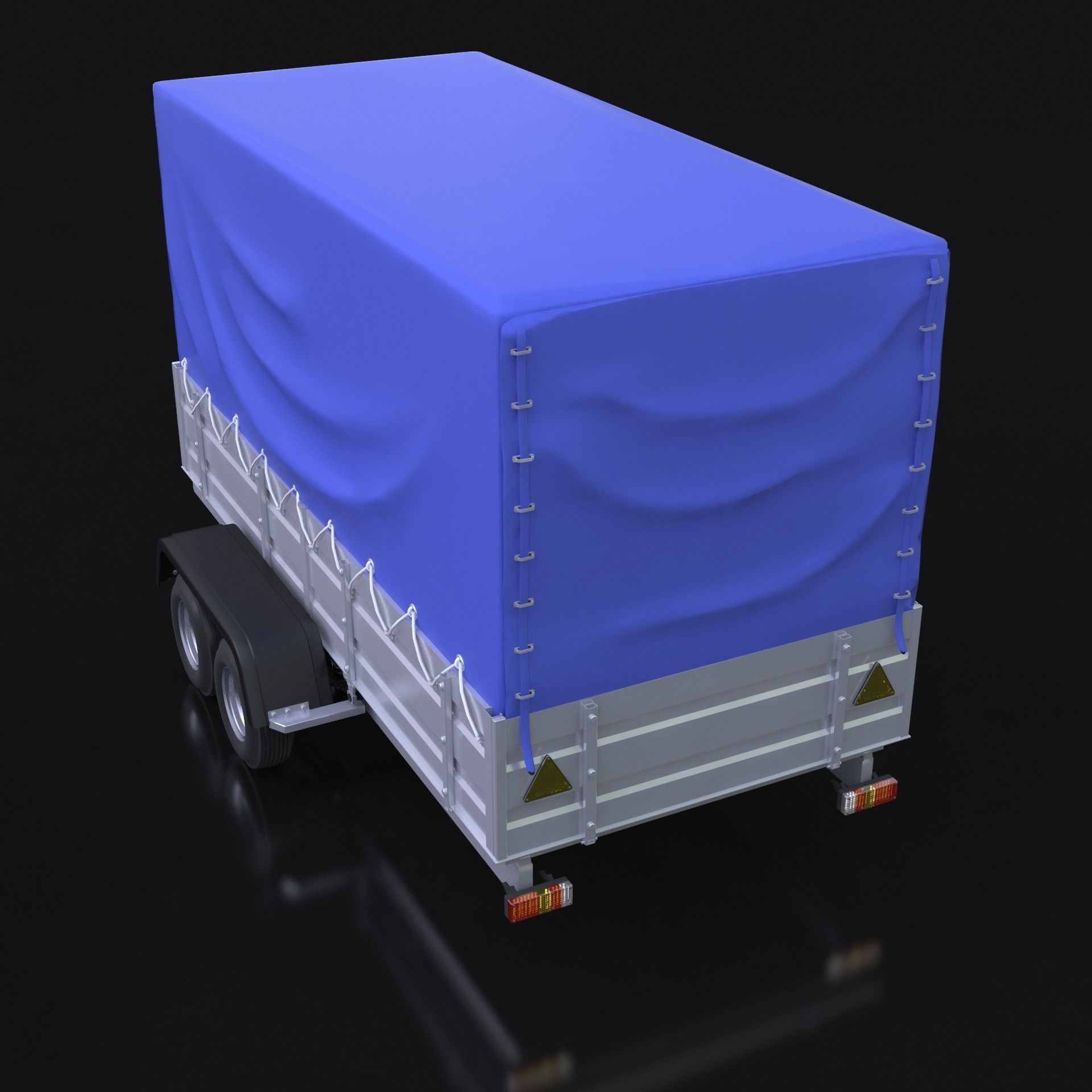 trailers 3D model_9
