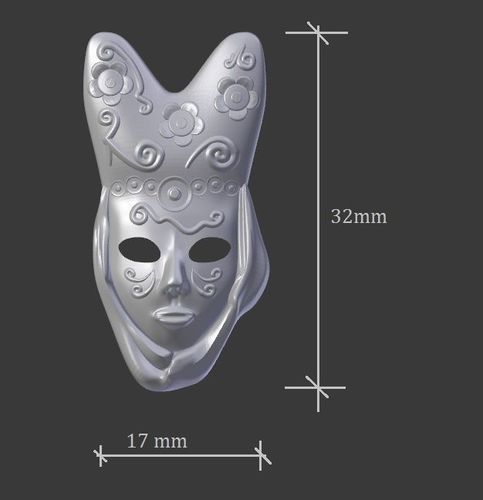  Pendant Mask 3D print model