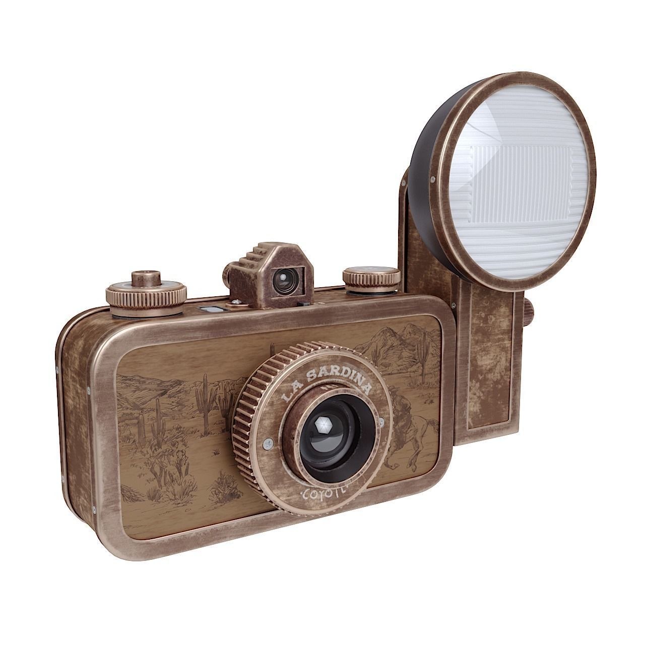 La Sardina Camera 3D model_1