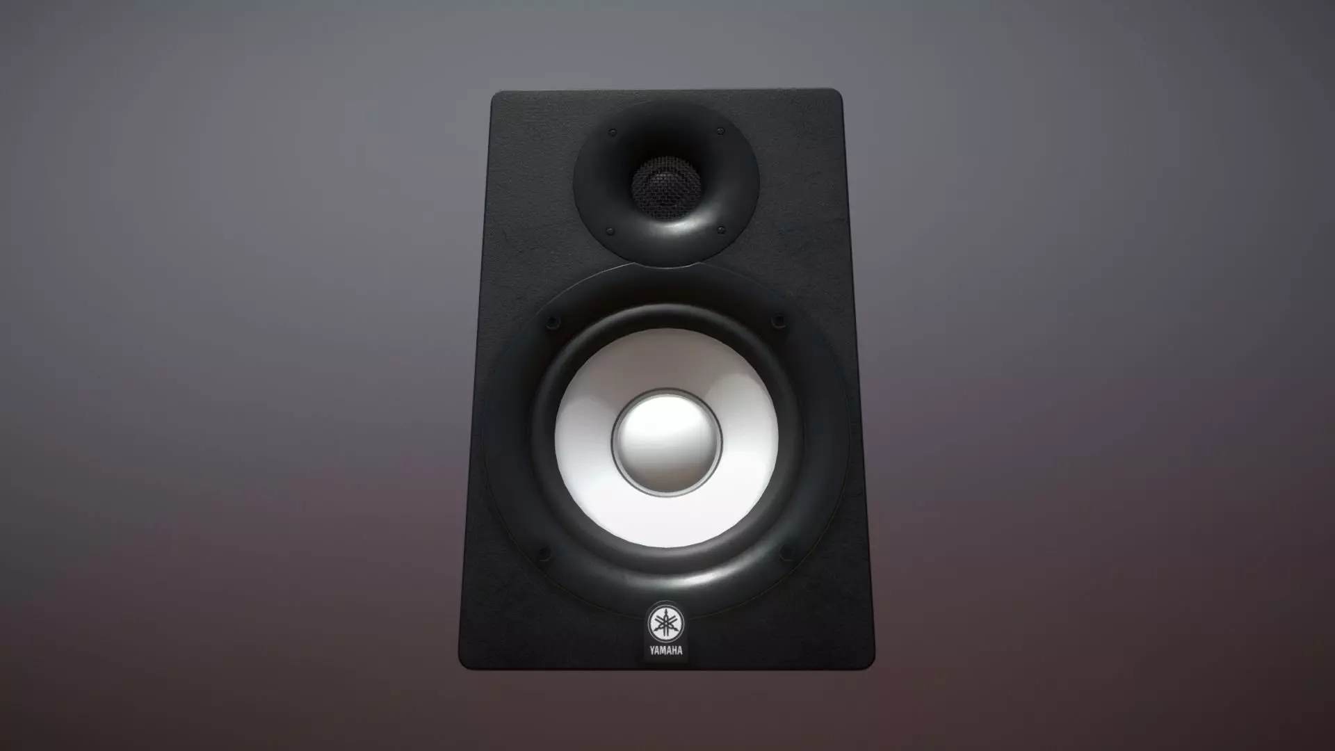 Studio Monitor Speaker 3D model_0