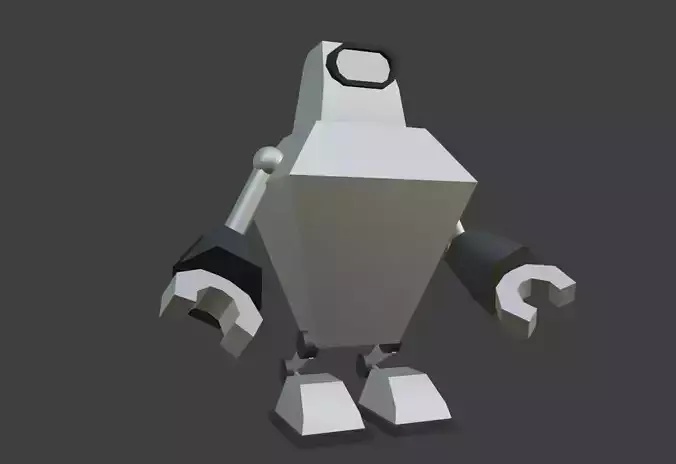 Cartoon Robot 04 of 05