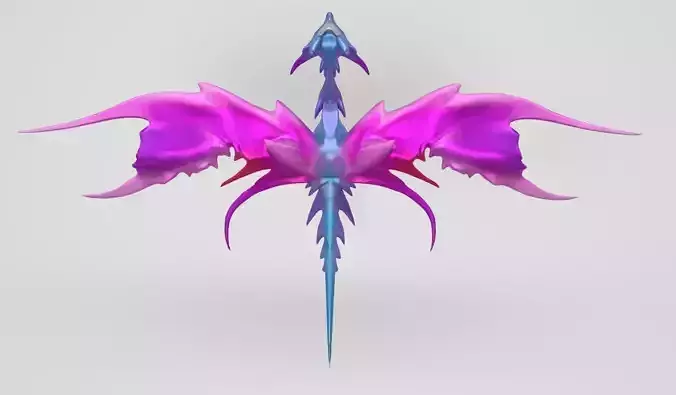 Butterfly Fairy Dragon Model