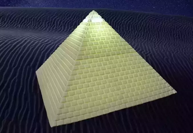 Great Pyramid of Giza 3D print model