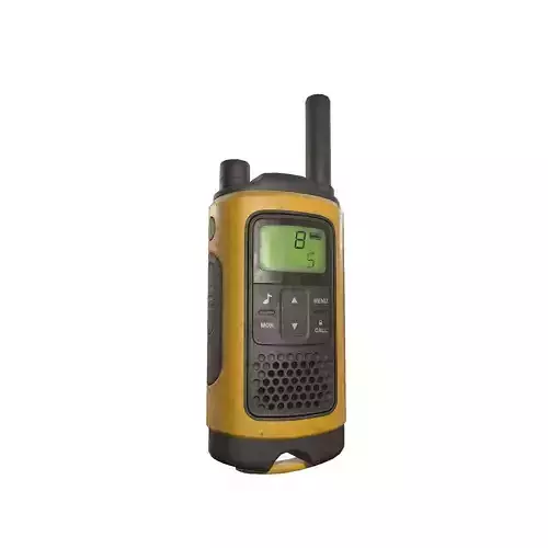 Walkie Talkie Low-poly 3D model