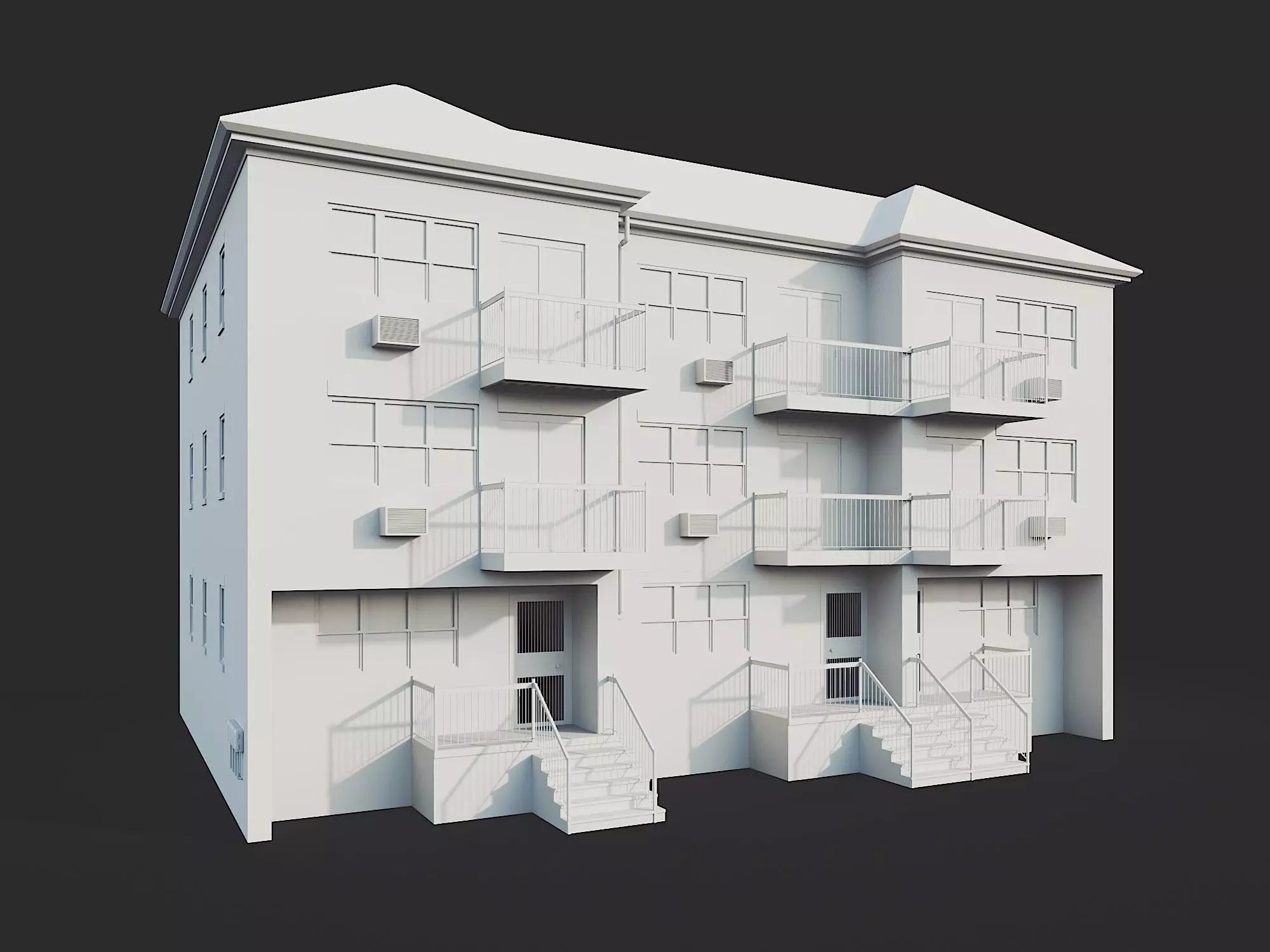 Apartment - House  3D model_0