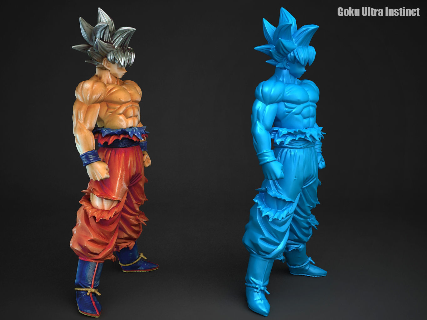 GOKU ULTRA INSTINCT 3D model_8