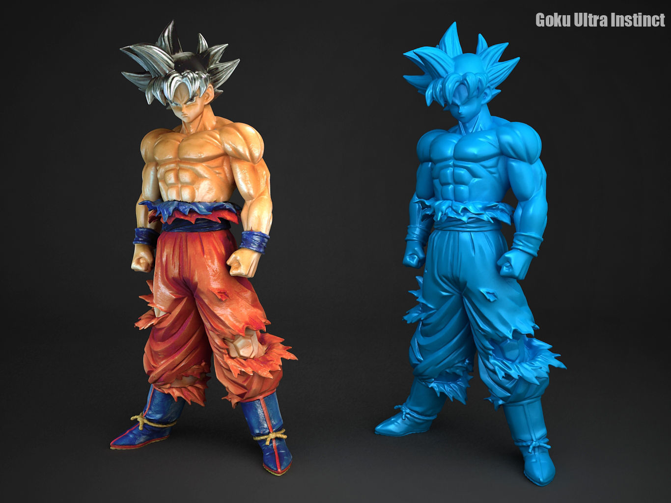 GOKU ULTRA INSTINCT 3D model_10