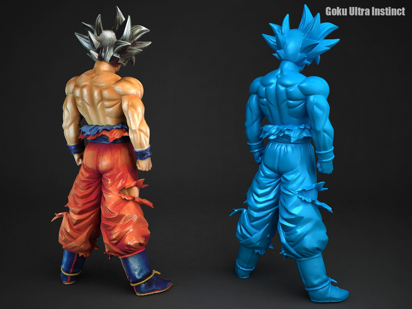 GOKU ULTRA INSTINCT 3D model_6