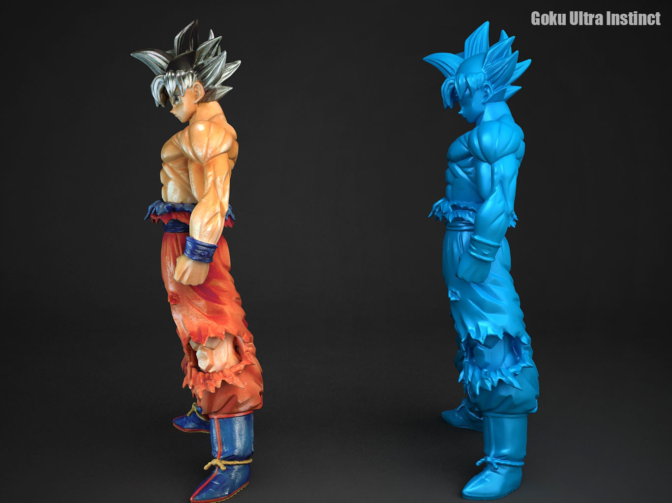 GOKU ULTRA INSTINCT 3D model_3
